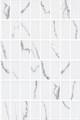 MM8380 Декор Мираколи мозаичный белый глянцевый 20x30x0,69 - фото 96089