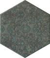 VT/B560/SG23037N Декор Гроссето зелёный 20x23,1x0,7 - фото 96227