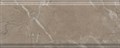 BDA027R Бордюр Серенада бежевый тёмный глянцевый обрезной 30x12x1,3 - фото 96362