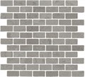 MBD009 Декор Про Лаймстоун Антика 1 мозаичный серый матовый 32х30х0,9 - фото 96595