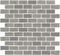 MBD011 Декор Про Лаймстоун Антика 3 мозаичный серый матовый 32х30х0,9 - фото 96597