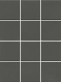 1331 Агуста серый темный натуральный 9,8х9,8 из 12 частей 9,8x9,8x7 - фото 96747