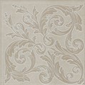 HGD/A500/SG1687 Декор Монсанту бежевый светлый 40,2х40,2 40,2x40,2x8 - фото 97676