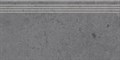DD205100R/GR Cтупень Про Лаймстоун серый темный натуральный обрезной 60х30 30x60x11 - фото 97890