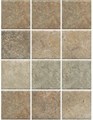 1326 Брюссель из 12 частей 9,8х9,8 микс матовый 9,8x9,8x7 - фото 98705