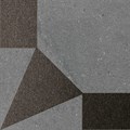 SBD037/SG1591 Декор Матрикс серый тёмный 20x20x8 - фото 99240
